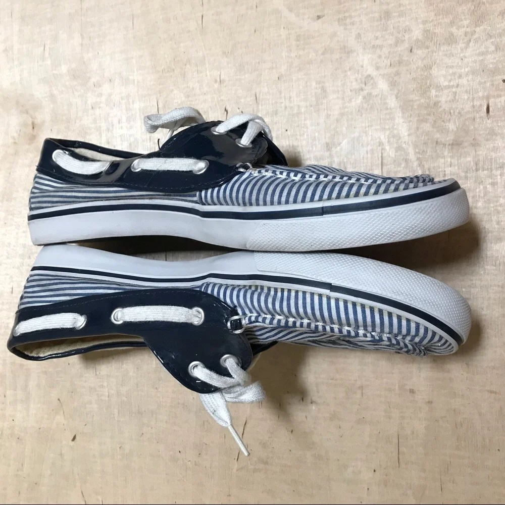 Dexter Canvas Boat Shoe Flats Size 9
